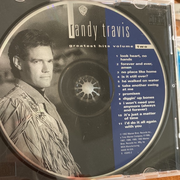 Lots of country music CDs. One low price Randy Travis Tim McGraw Faith Hill more - Picture 2 of 8